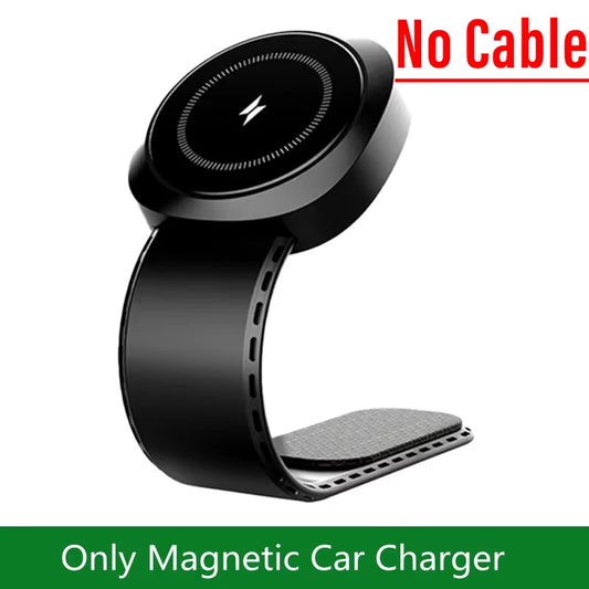 Magnetic Car Wireless Charger Fast Charging Car Phone Holder Center Control Screen Dashboard for Iphone 15 14 13 12 Pro Max Mini