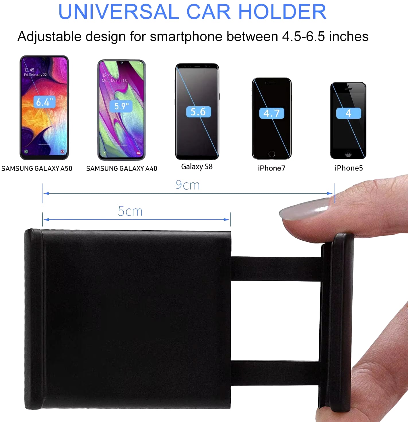 CD Slot Car Phone Holder Universal CD Phone Holder Rotation Adjustable Phone Holder for Iphone 12 Samsung Huawei